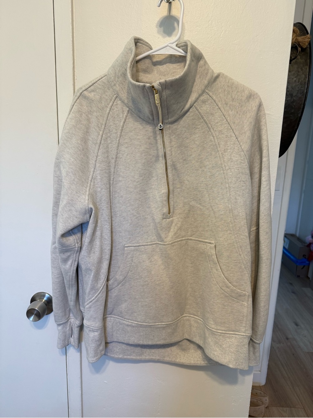 lululemon athletica Half-Zip Pullover - Light Heather Gray